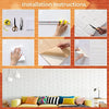 9302 Design Wallpaper 3D Foam Wallpaper Sticker Panels I Ceiling Wallpaper For Living Room Bedroom I Furniture, Door I Foam Tiles (Size - 73x70 cm) DeoDap