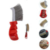 1568B Stainless steel wire hand brush metal cleaner rust paint removing tool DeoDap