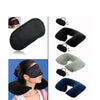 505 -3-in-1 Air Travel Kit with Pillow, Ear Buds & Eye Mask AAR HYPERMART PVT LTD WITH BZ LOGO