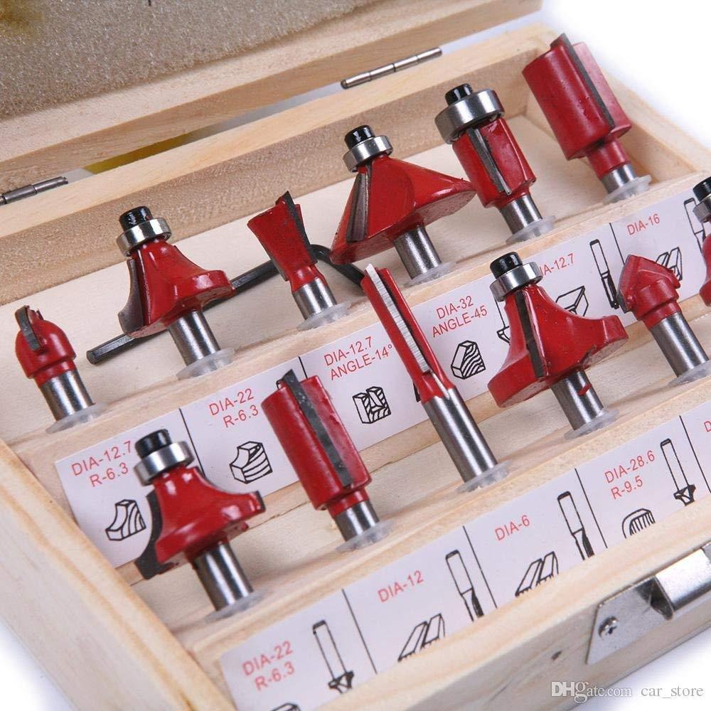 406 -12 / 15pcs Milling Cutter Router Bit Set