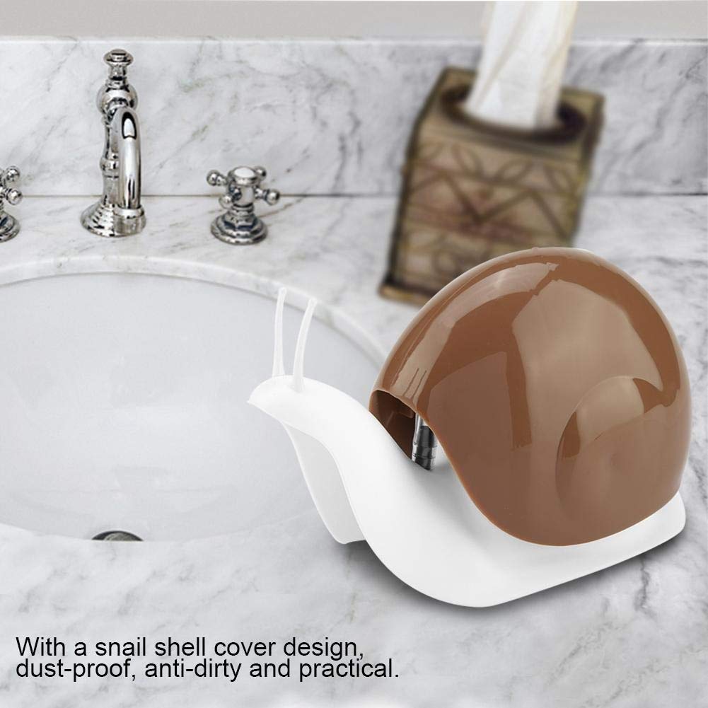 0226 Portable Snail Shape Liquid Soap Dispenser DeoDap