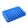 0810 Silicone Soap Holder Soap Dish Stand Saver Tray Case for Shower DeoDap