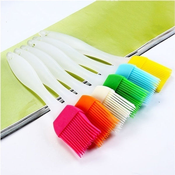 2153 Silicone Spatula and Pastry Brush Special Brush for Kitchen Use DeoDap