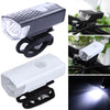 1637 USB Rechargeable Bicycle Light Set 400 Lumen Super Bright Headlight Front Lights DeoDap