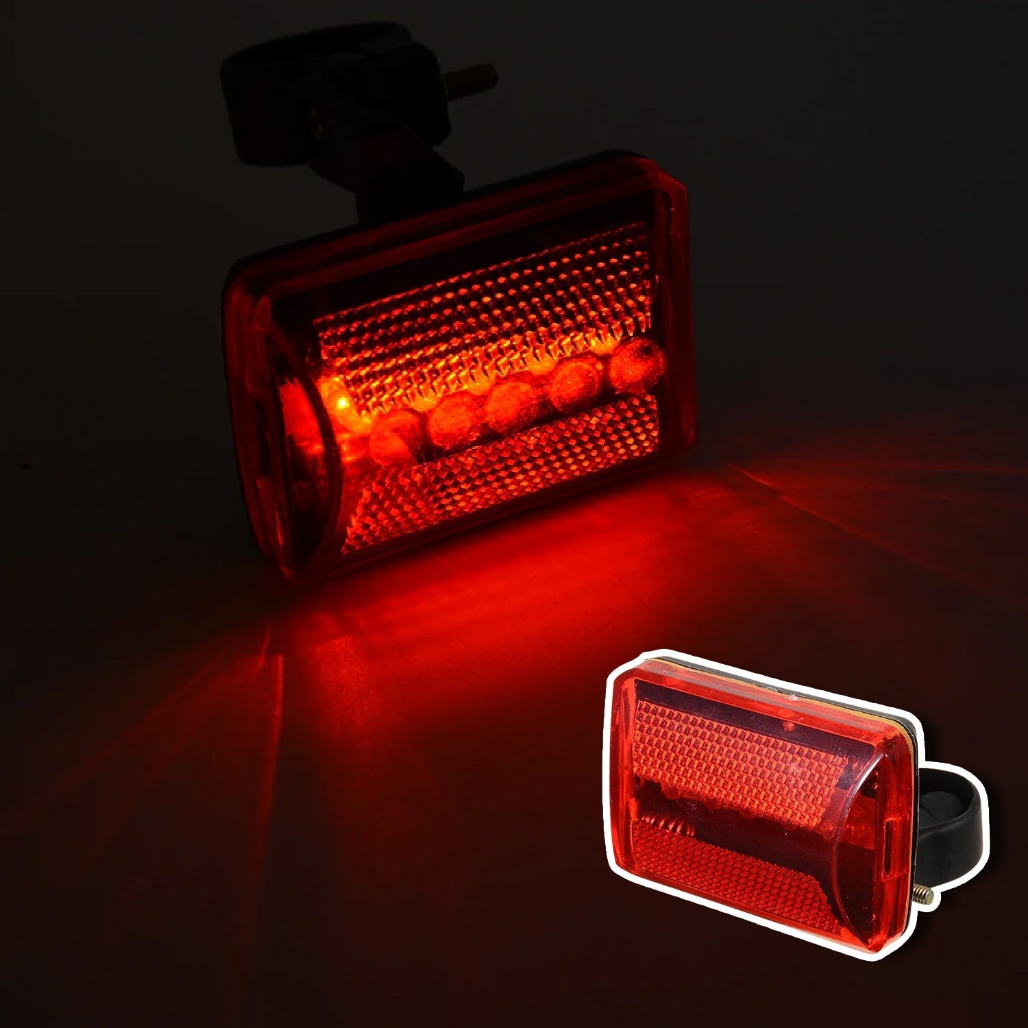 9068 Safety Flashing Light, 5 LED Light, 1 Piece, Red Light DeoDap