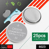 6023 3V 2016 Lithium Button Cell Battery Retail Pack Of 25Pcs DeoDap