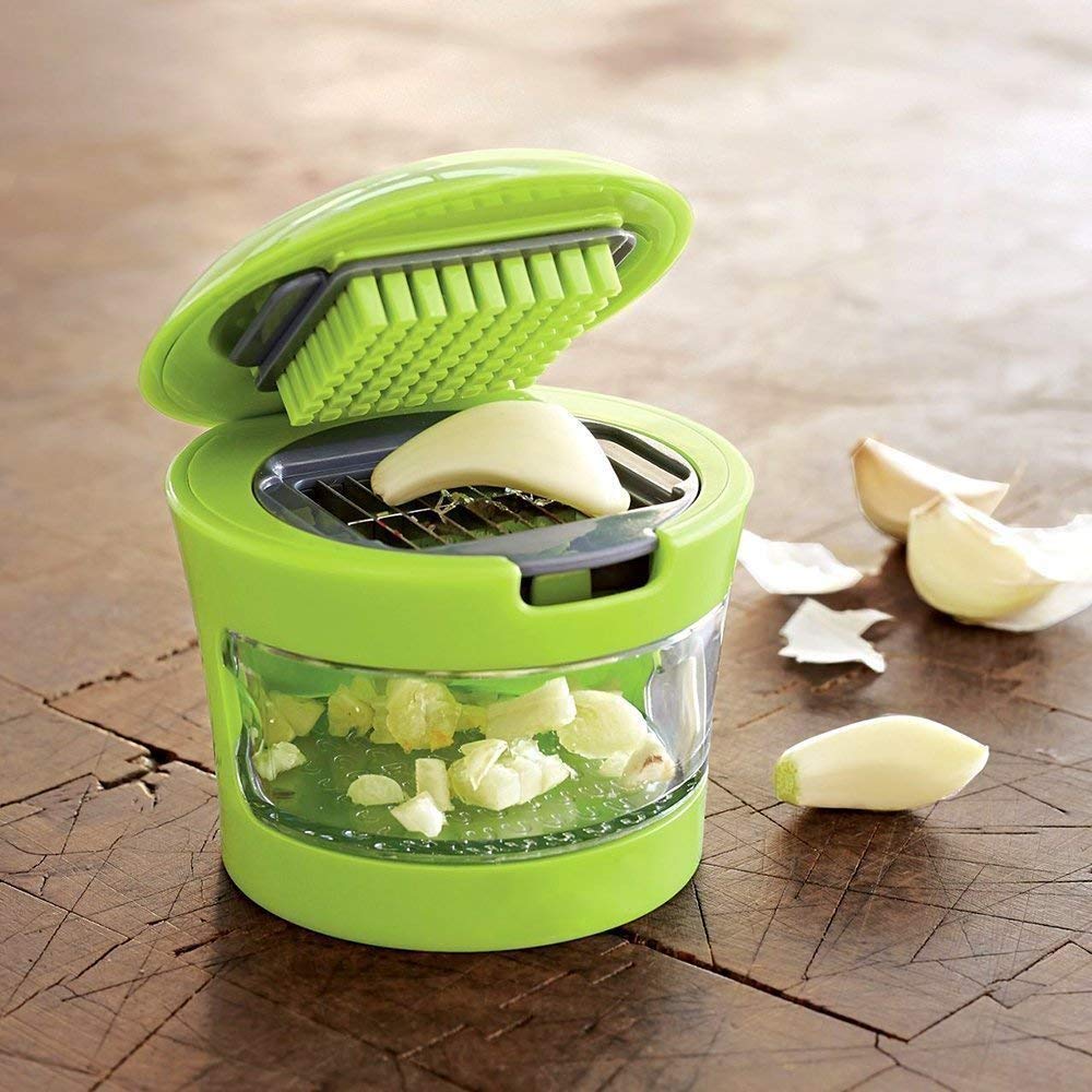 2108  Ginger Garlic Crusher for Kitchen DeoDap