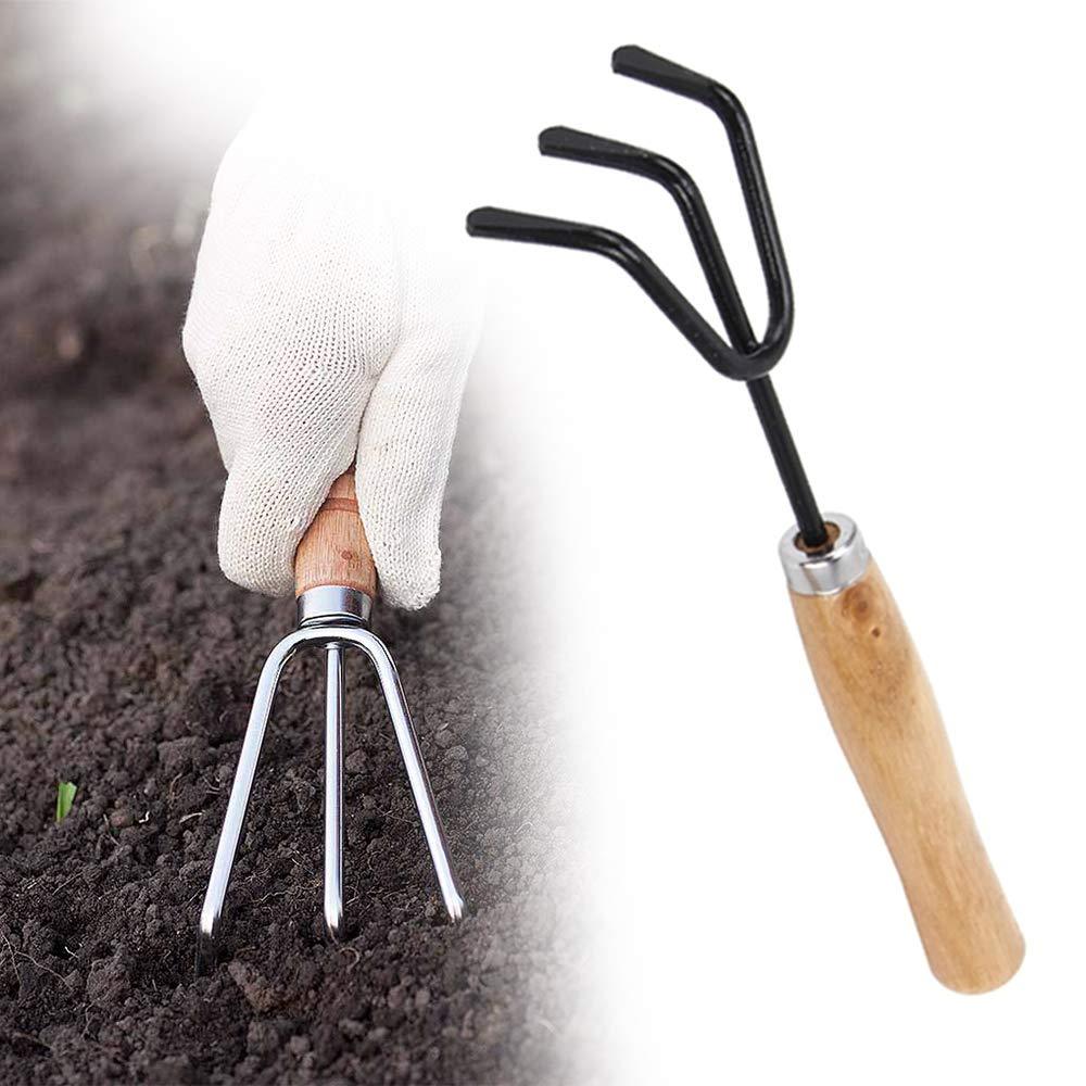 474 Hand Cultivator (Steel, Black) DeoDap