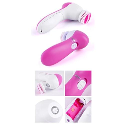 340 -5-in-1 Smoothing Body & Facial Massager (Pink) AAR HYPERMART PVT LTD