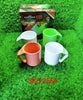 2564 Glossy Finish  Coffee Tea Milk Plain Mug 350ml DeoDap