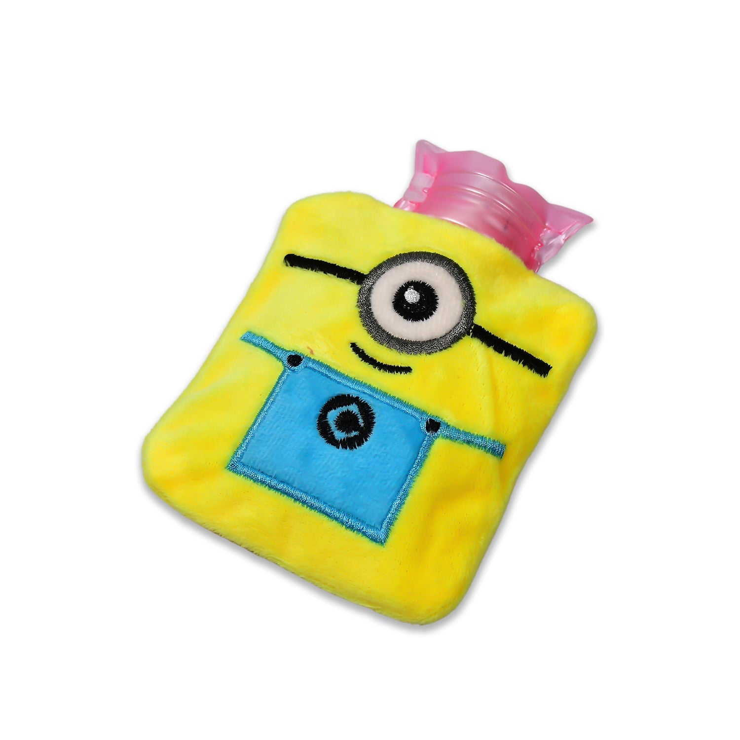 6506 Minions small Hot Water Bag with Cover for Pain Relief, Neck, Shoulder Pain and Hand, Feet Warmer, Menstrual Cramps. DeoDap