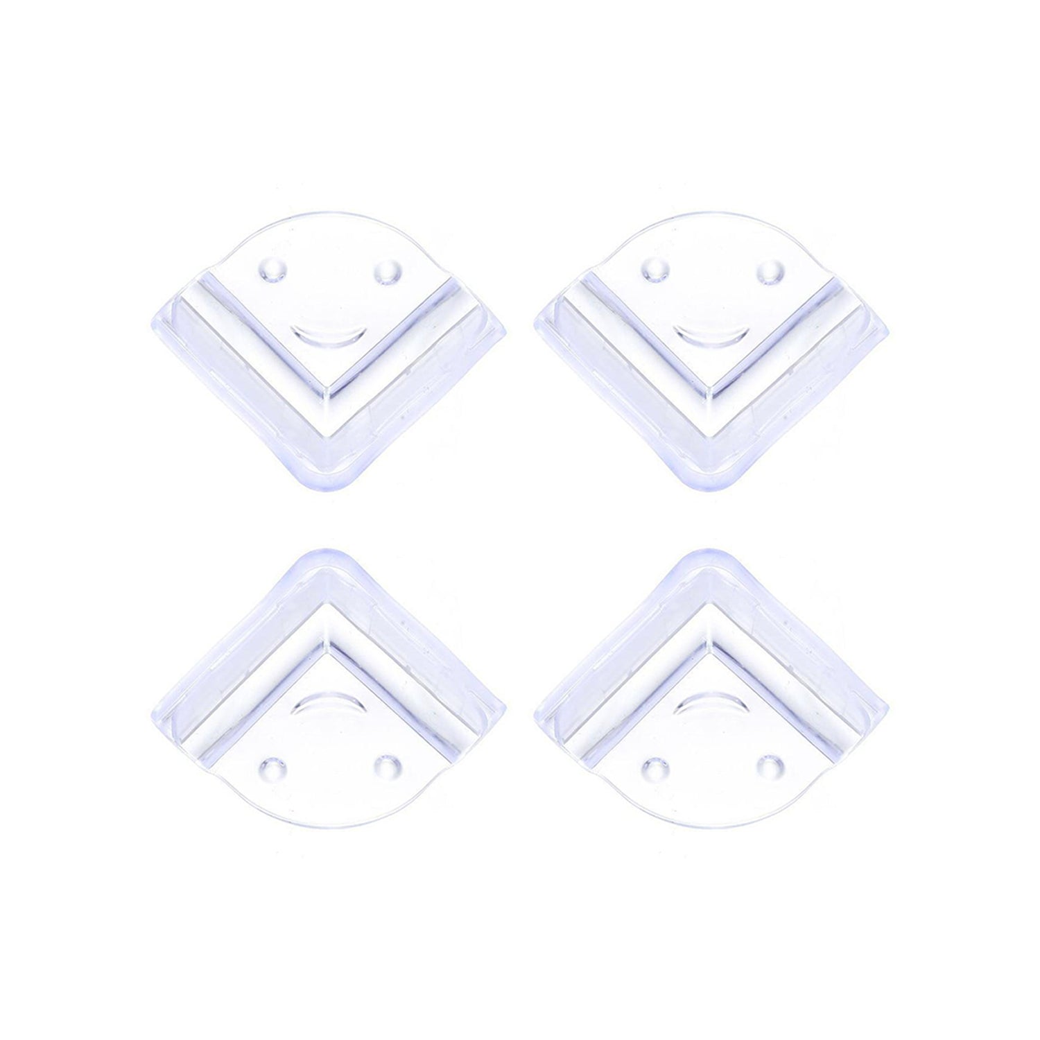 1696 Table Corners Edge Protector Guards for Baby Child Safety (Pack of 4Pc) DeoDap