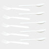 2422 Dinnerware Cutlery Premium Plastic Spoon And Fork Set - 10 pcs DeoDap