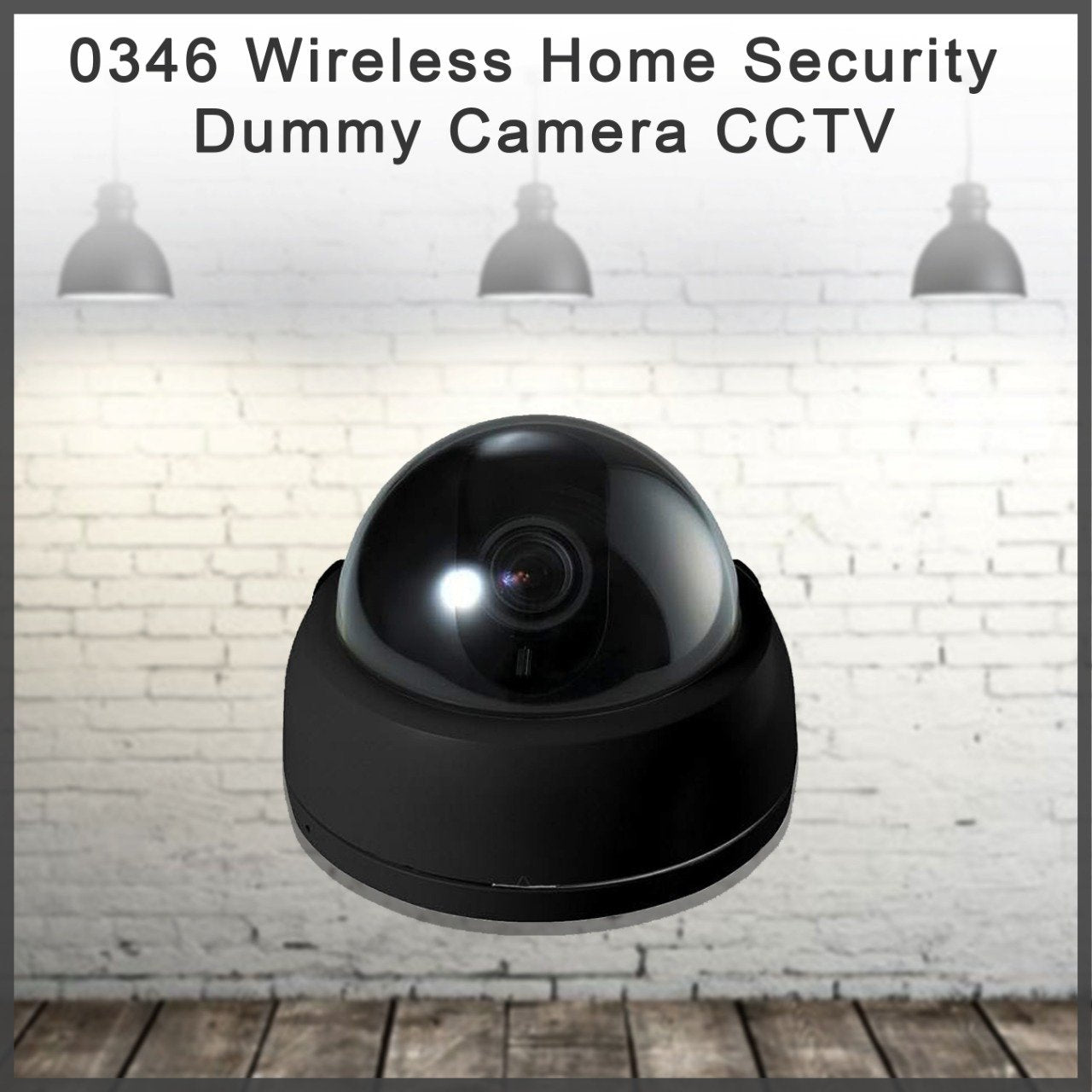 0346 Wireless Home Security Dummy Camera CCTV DeoDap