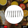 2777 8 Pieces Dinner Knife Cutlery Set Used for Salad sandwich and Portable to be Taken for Outing or Picnic DeoDap