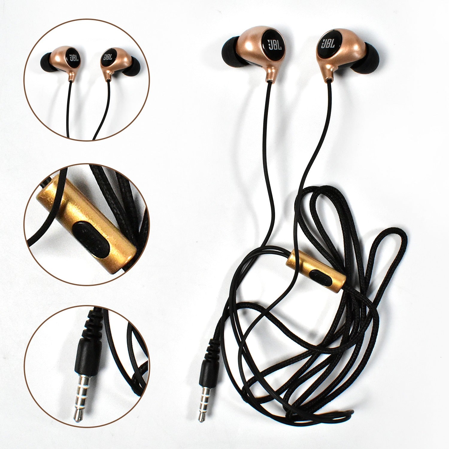 6395 WIRED EARPHONE WITH MIC FASHION, HEADPHONE COMPATIBLE FOR ALL MOBILE PHONES TABLETS LAPTOPS COMPUTERS ( 1pc ) DeoDap