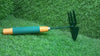 7843 2 IN 1 DOUBLE HAND HOE GARDENING TOOL WITH WOODEN HANDLE