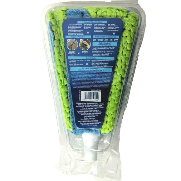 4739 Microfiber Cone Mop and Cone Broom Used for Cleaning Dusty and Wet Floor Surfaces and Tiles. DeoDap