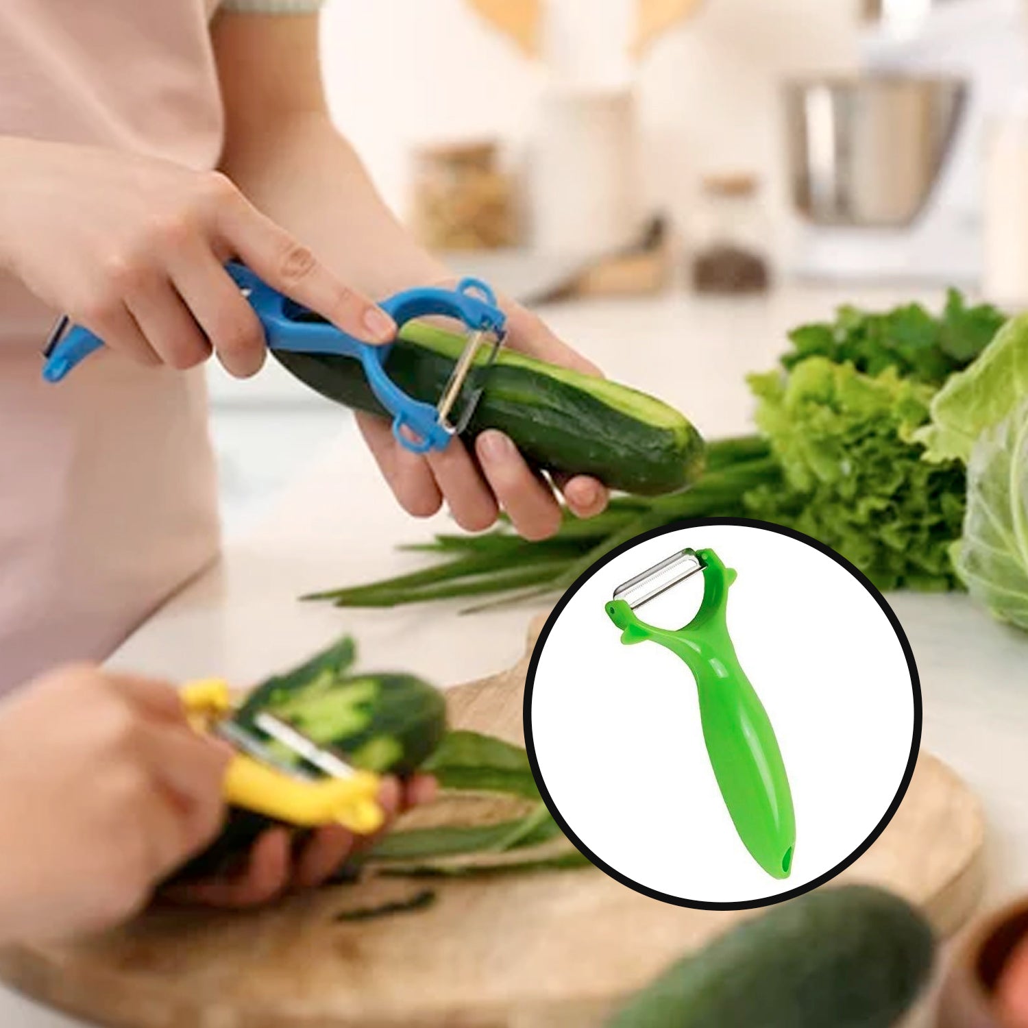 2010 Kitchen Stainless Steel Vegetable and Fruit Peeler DeoDap