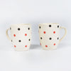 7140 Cup & Plate Set Morning Tea Serving Use Ceramic Mug Set For Home & Kitchen Use DeoDap