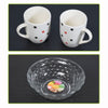 7140 Cup & Plate Set Morning Tea Serving Use Ceramic Mug Set For Home & Kitchen Use DeoDap